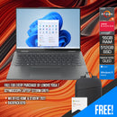 Lenovo Yoga 7 82YM0030PH Laptop (Storm Grey) | 14" WUXGA (1920x1200) OLED 10-Point Multi-Touch | Ryzen 5 7535U | 16GB RAM | 512GB SSD | AMD Radeon 660M | Windows 11 Home | MS Office Home & Student 2021 | Backpack B210