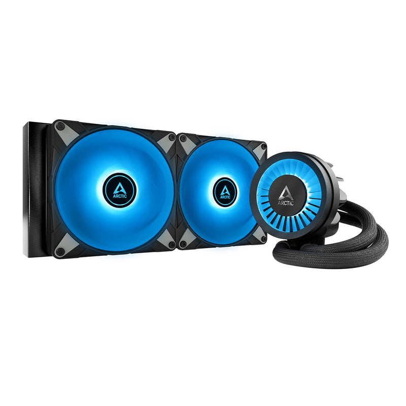 Arctic Liquid Freezer III 280 A-RGB Multi Compatible AIO CPU Water Cooler (Black, White)