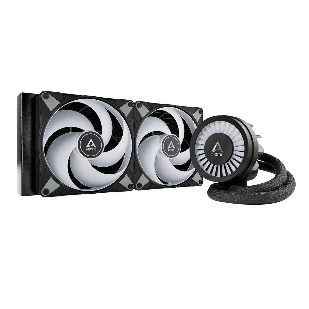 Arctic Liquid Freezer III 280 A-RGB Multi Compatible AIO CPU Water Cooler (Black, White)