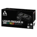 Arctic Liquid Freezer III 280 A-RGB Multi Compatible AIO CPU Water Cooler (Black, White)