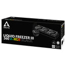 Arctic Liquid Freezer III 360 A-RGB Multi Compatible AIO CPU Water Cooler (Black, White) 