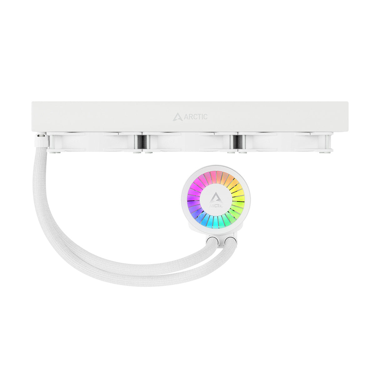 Arctic Liquid Freezer III 360 A-RGB Multi Compatible AIO CPU Water Cooler (Black, White) 