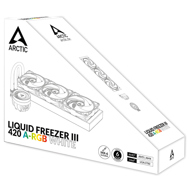 Arctic Liquid Freezer III 360 A-RGB Multi Compatible AIO CPU Water Cooler