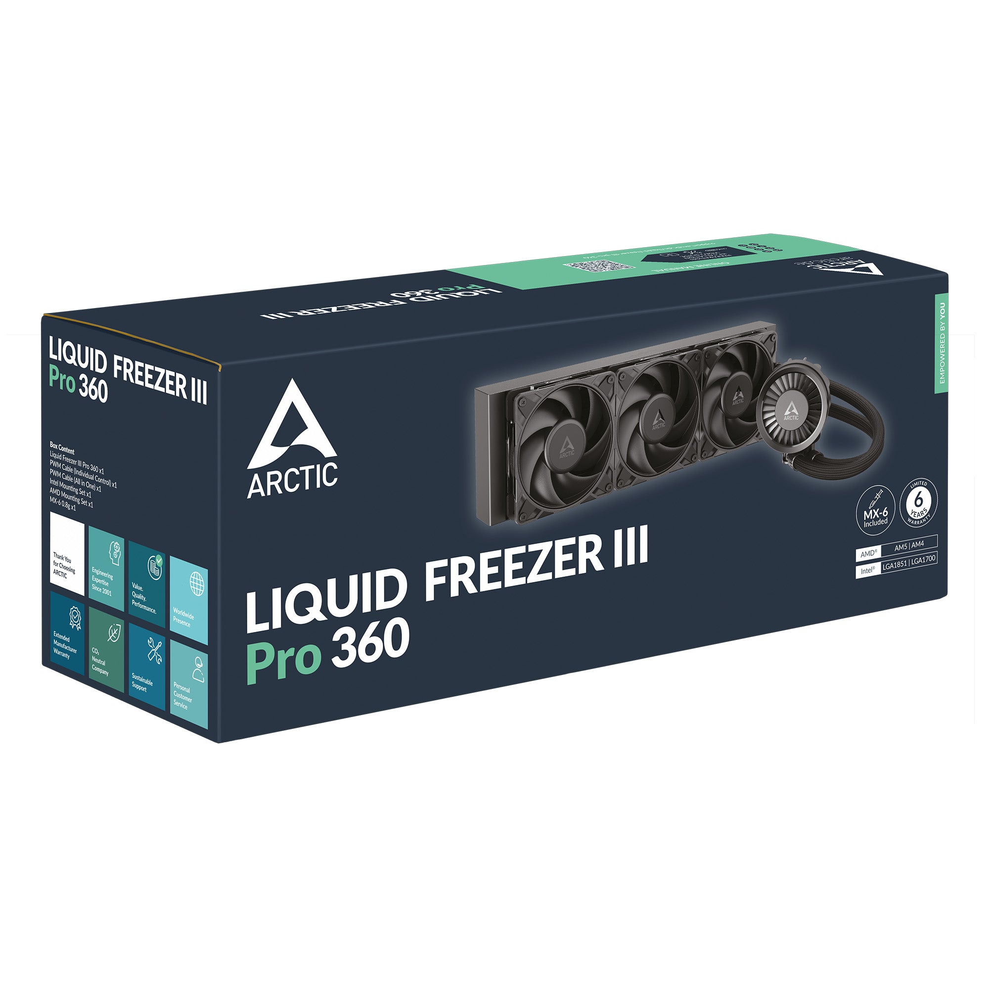 Arctic Liquid Freezer III Pro 360 Multi Compatible AIO CPU Water Cooler