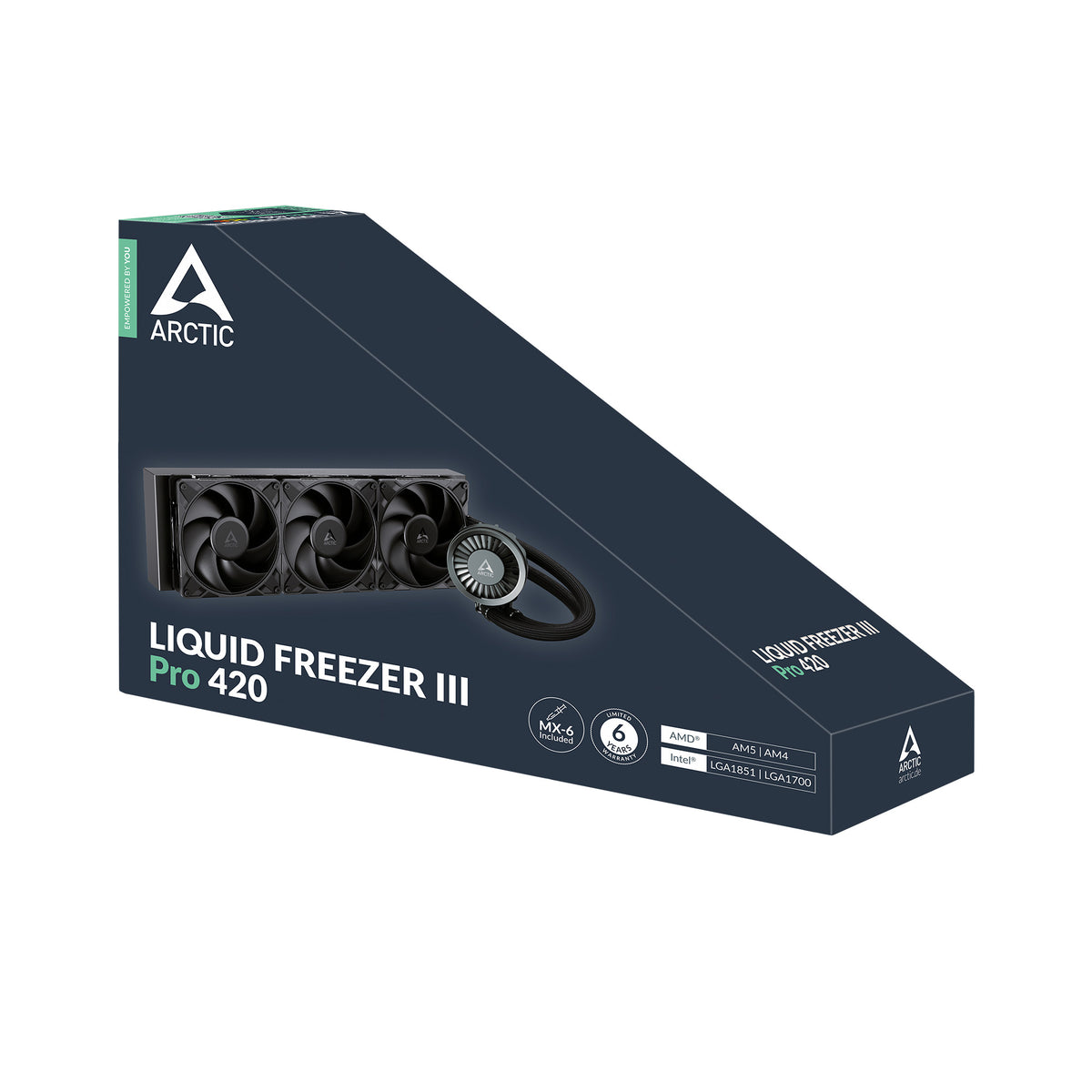 Arctic Liquid Freezer III Pro 420 Multi Compatible AIO CPU Water Cooler (Black) (ACFRE00181A)