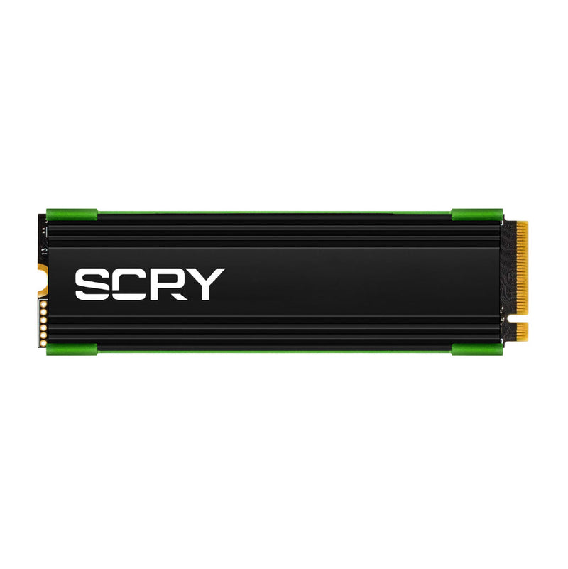 SCRY Nitro Flash Heatsink Game Drive 2TB NVMe Gen4 M.2 SSD for PS5/ PC | DataBlitz