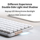 Lofree Flow 84 Keys Dual Mode Low Profile Mechanical Keyboard (Silver)