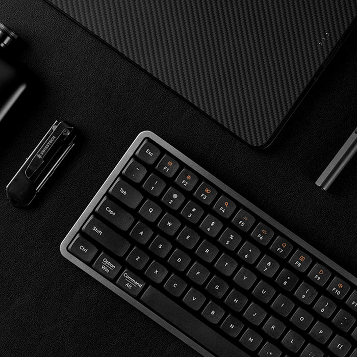 Lo Free Keyboard Rocker Lofree Flow 84 Keys Dual Mode Low Profile Mechanical Keyboard (Black)