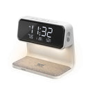 Promate Lumix-15W 3-in-1 Multi-Function LED Alarm Clock w/ 15W Wireless Charger