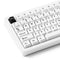 MonsGeek M1 V5 Black on White Aluminum Case Mechanical Keyboard