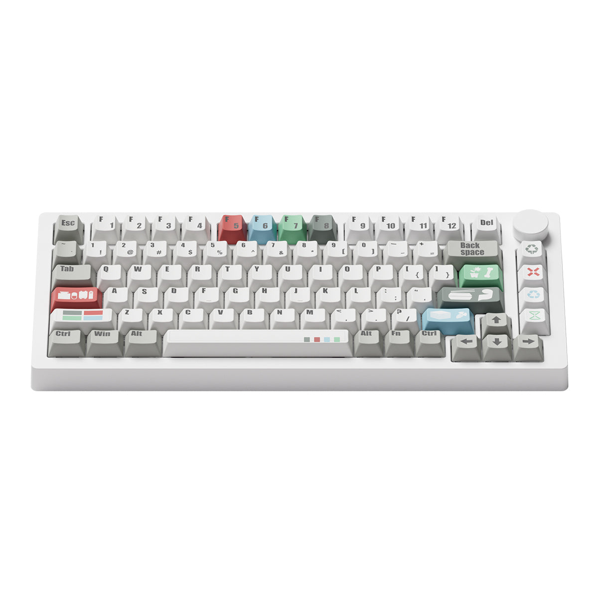 MonsGeek M1 V5 VIA Recycling Aluminum Case Multi-Mode RGB Hot-Swappable Mechanical Keyboard