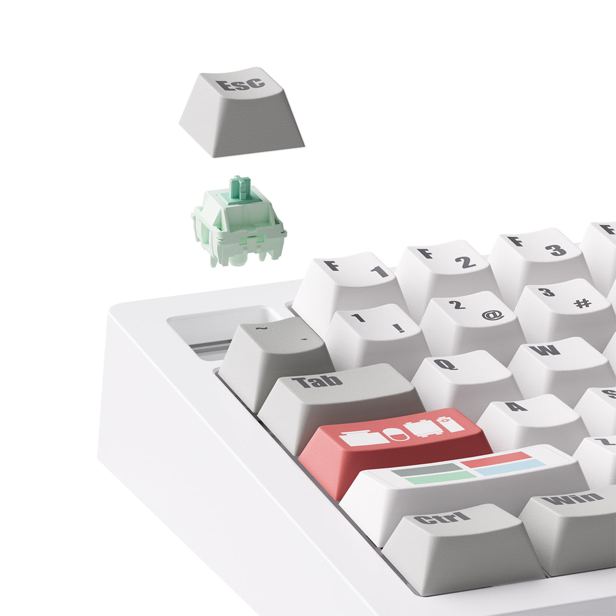 MonsGeek M1 V5 VIA Recycling Aluminum Case Multi-Mode RGB Hot-Swappable Mechanical Keyboard