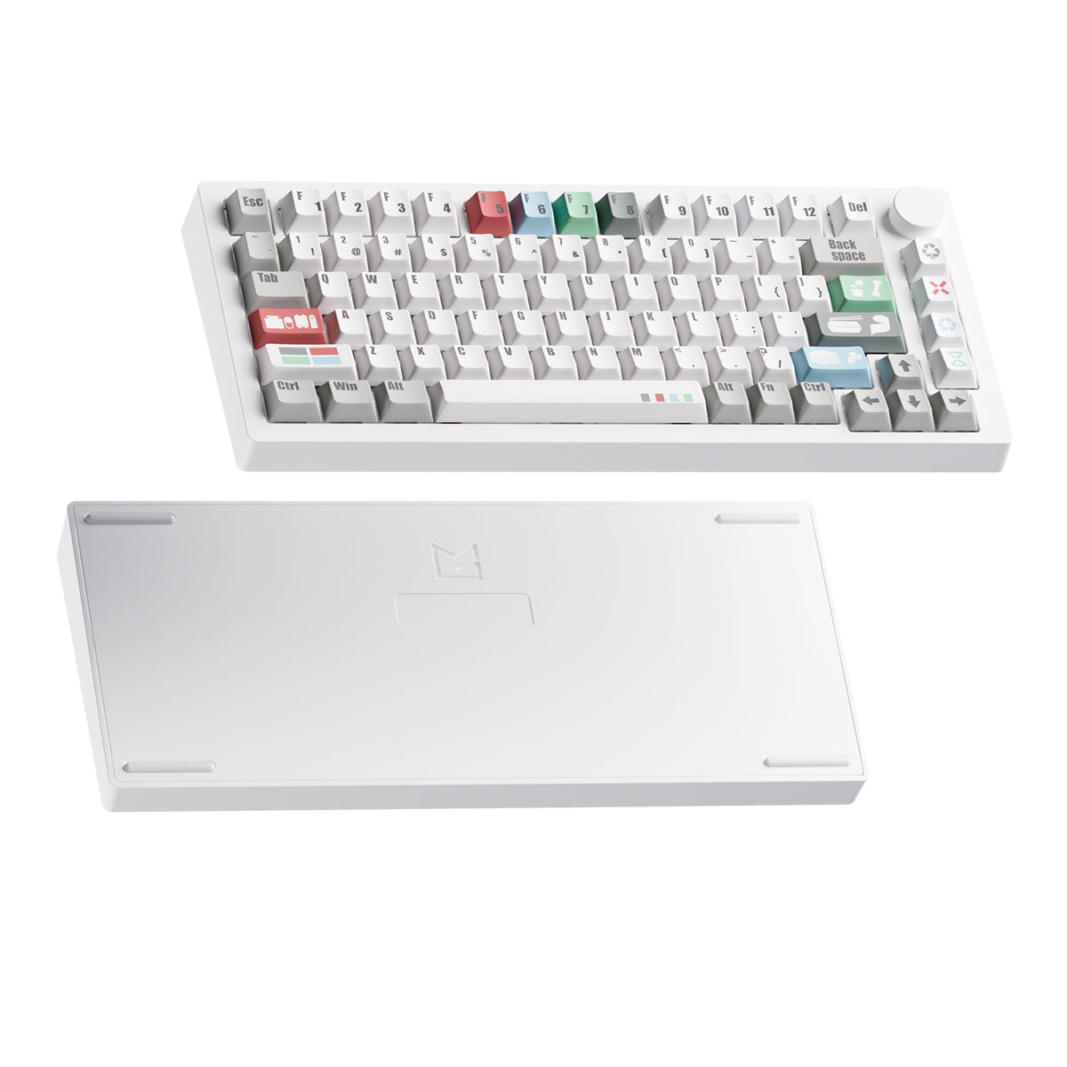 MonsGeek M1 V5 VIA Recycling Aluminum Case Multi-Mode RGB Hot-Swappable Mechanical Keyboard