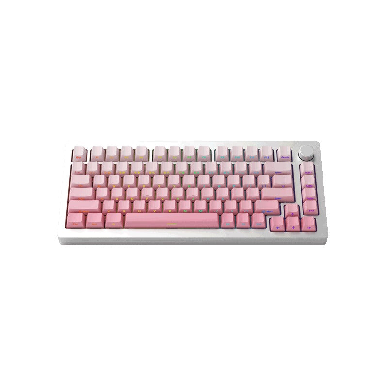 Monsgeek M1W Multi-Mode RGB Hot-Swappable Mechanical Keyboard (Akko V3 Piano Pro)