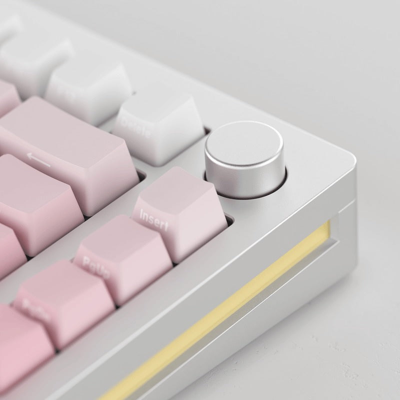 Monsgeek M1 HE-SP RGB Hot-Swappable Mechanical Keyboard (Akko Cream Yellow Magnetic)