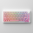 MonsGeek M1W V3 SP Aluminum Case Multi-Mode RGB Hot-Swappable Mechanical Keyboard (Moonlight White)