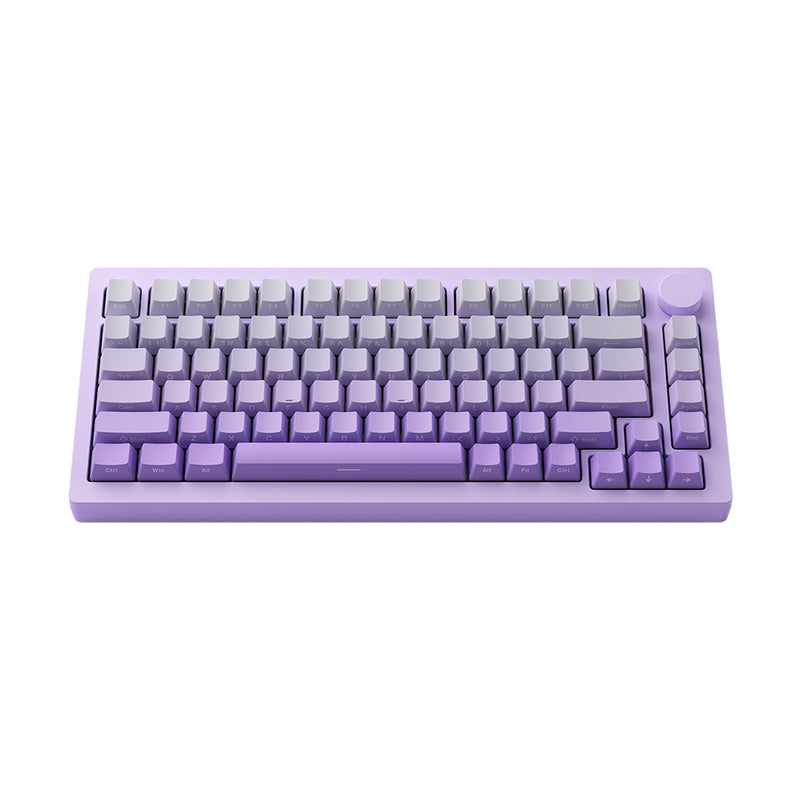 Monsgeek M1W V3 SP Aluminum Case Multi-Mode RGB Hot-Swappable Mechanical Keyboard (Lilac Purple)