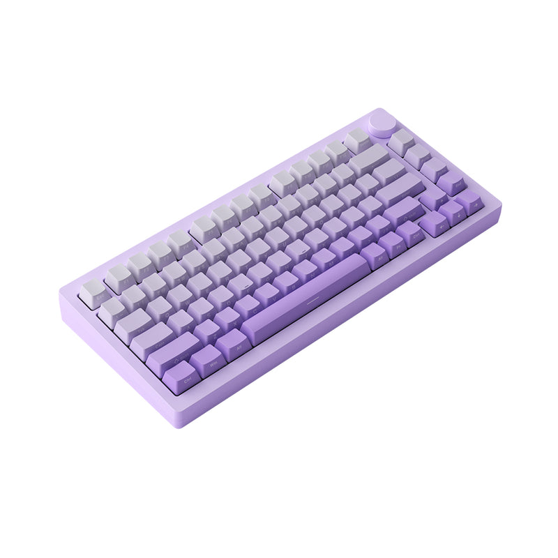 Monsgeek M1W V3 SP Aluminum Case Multi-Mode RGB Hot-Swappable Mechanical Keyboard (Lilac Purple)