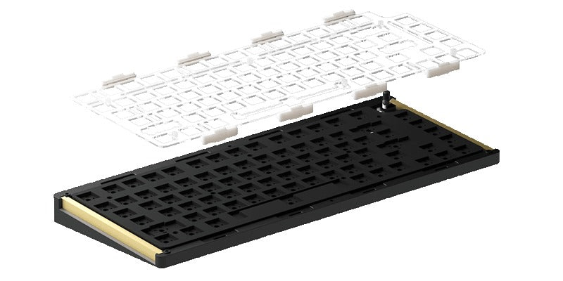 Monsgeek M1W DIY Kit Aluminum Case Multi-Modes RGB Hot-Swappable Mechanical Keyboard