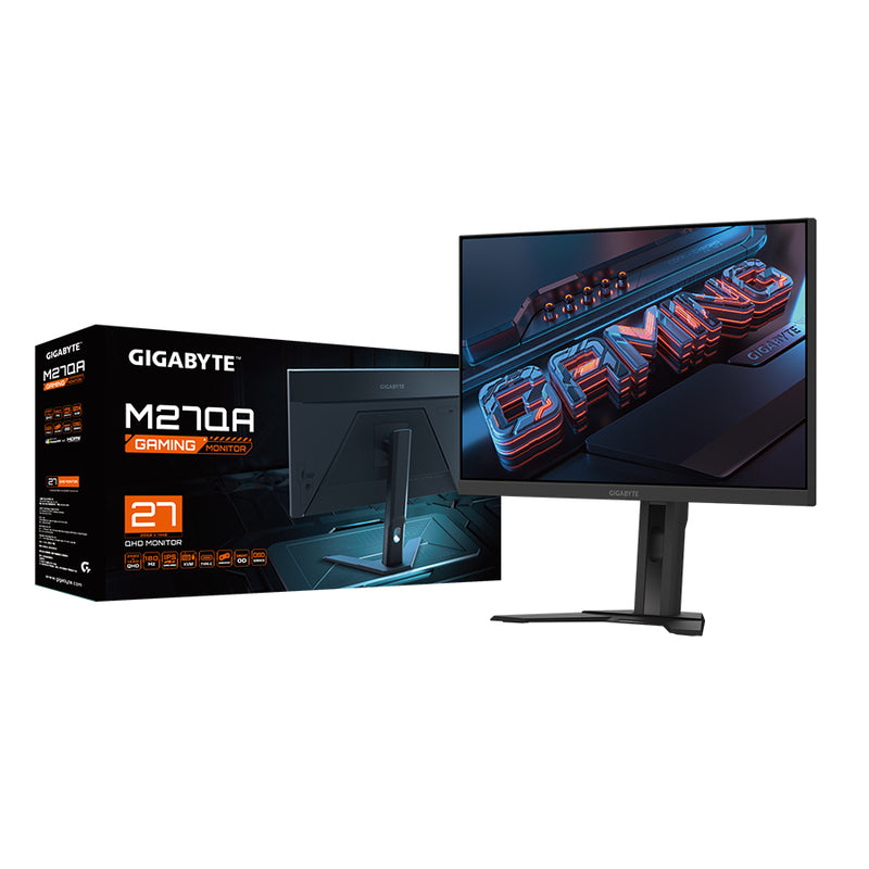 Gigabyte M27QA 27" QHD (2560x1440) 180Hz 1ms (MPRT) SS IPS Gaming Monitor