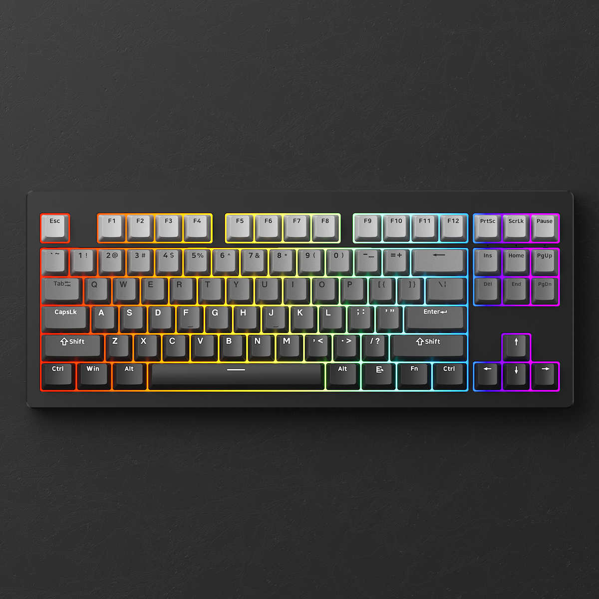 Monsgeek M3W Multi-Modes Aluminum Case Hot-Swappable Mechanical Keyboard Gasket Mount