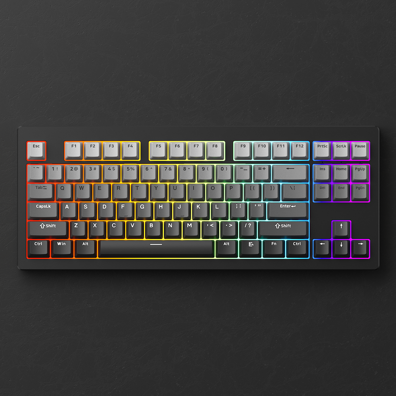 Monsgeek M3W Multi-Modes Aluminum Case Hot-Swappable Mechanical Keyboard Gasket Mount