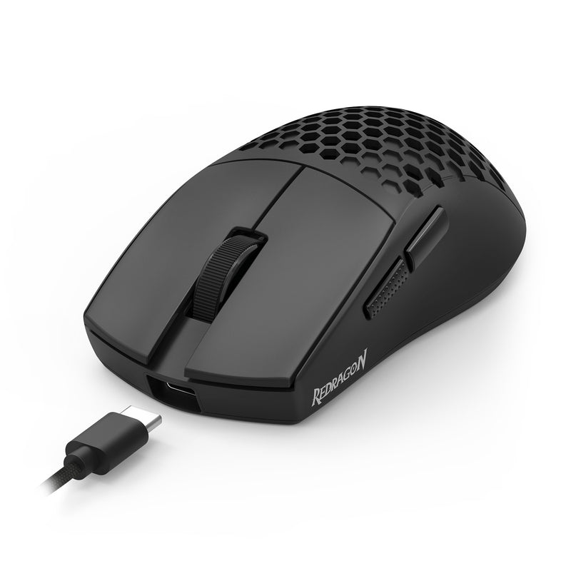 Redragon M725-LIT Astrolabe Lite 8000DPI 3-Modes Honeycomb Lightweight Gaming Mouse