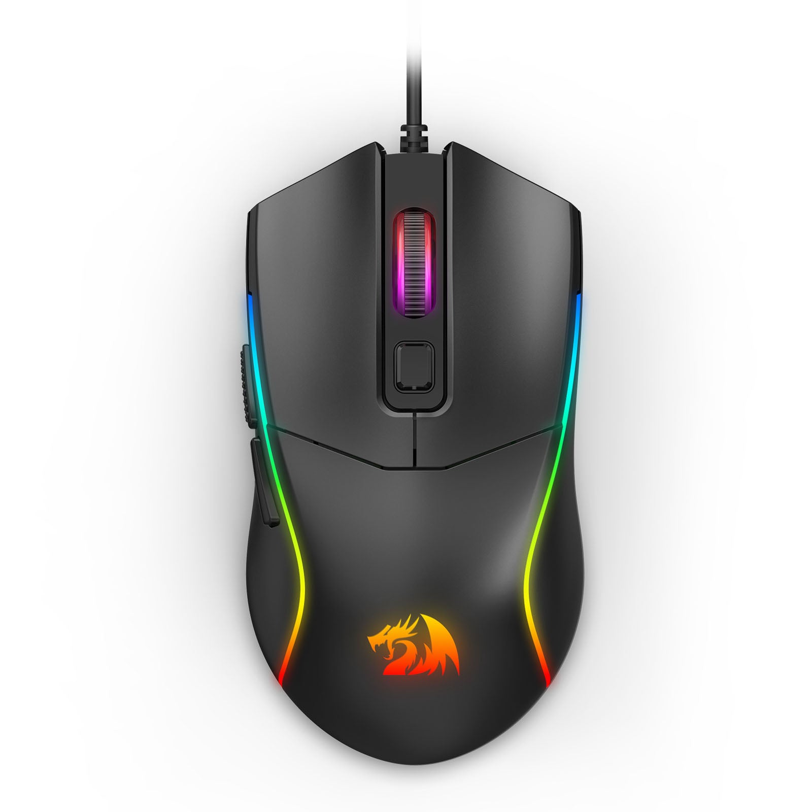 Redragon Bat M731 RGB 10000DPI Wired Gaming Mouse (Black)