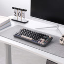 Royal Kludge RK-M75 Tri-Mode RGB 81 Keys Hot-Swappable Mechanical Keyboard Phantom (Blue Switch, Brown Switch)