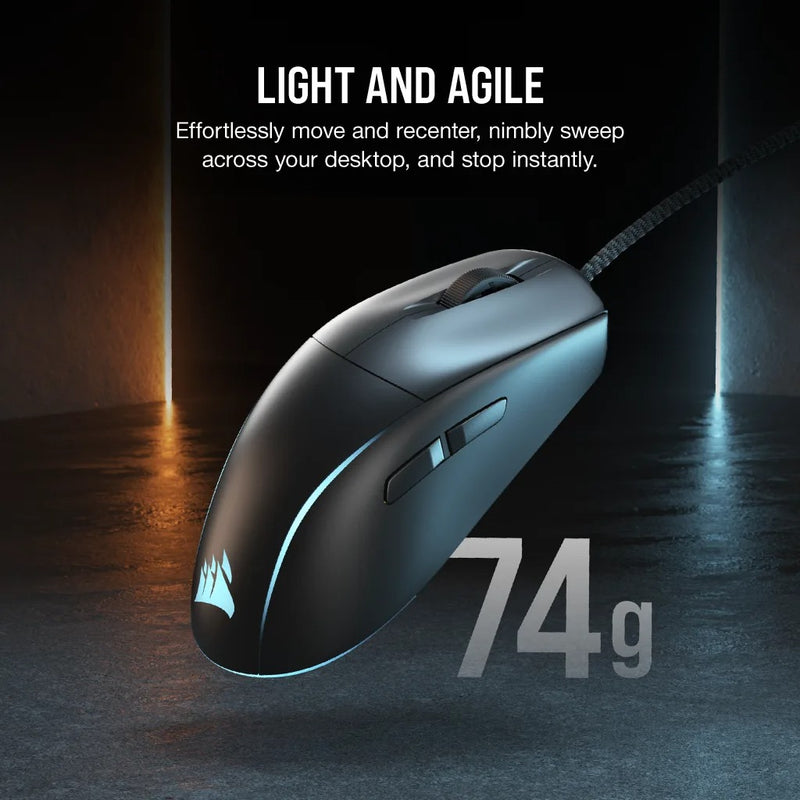 Corsair M75 Lightweight RGB Gaming Mouse (Black)