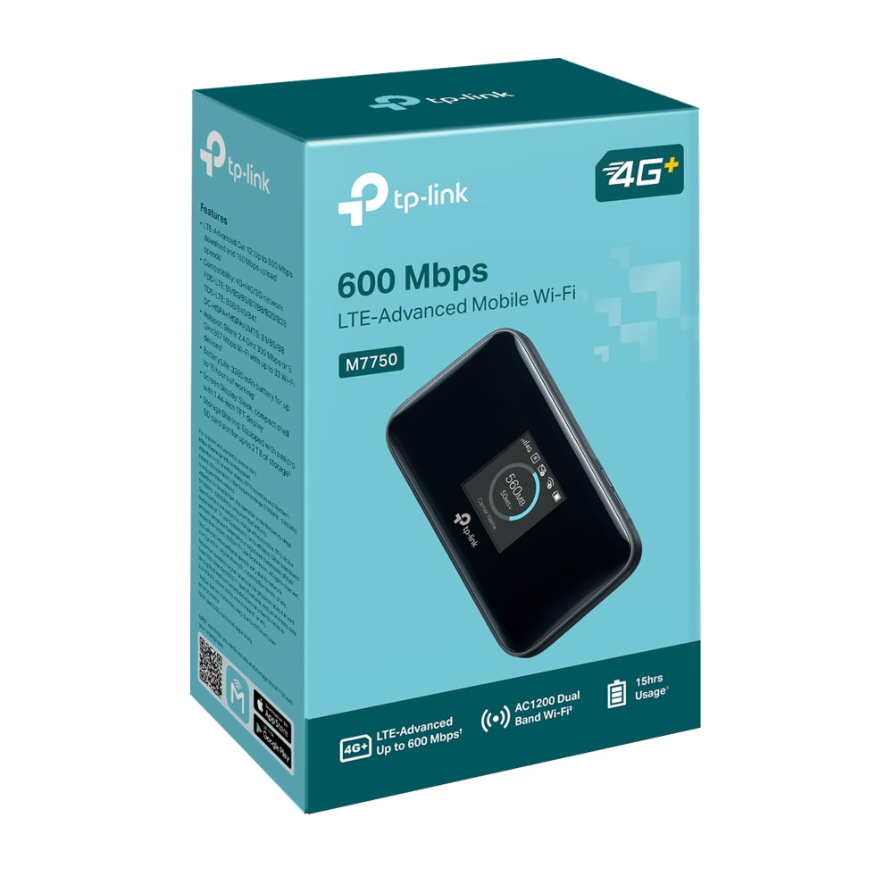 TP-Link 600 MBPS LTE-Advanced Mobile Wi-Fi (M7750)