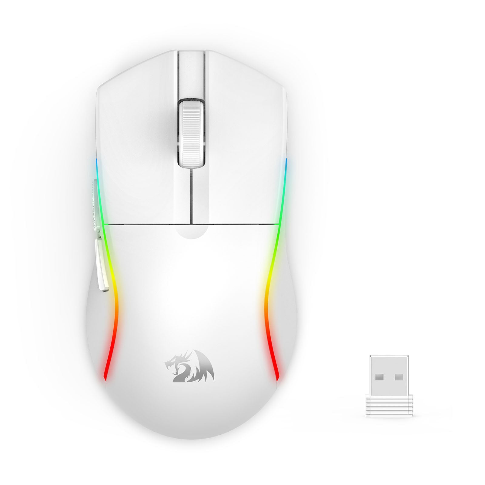 Redragon Deicide Lite RGB Tri-Mode 10000DPI Ultra Lightweight Gaming Mouse (Black, Red, White)