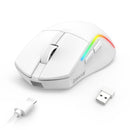 Redragon Deicide Lite RGB Tri-Mode 10000DPI Ultra Lightweight Gaming Mouse (Black, Red, White)