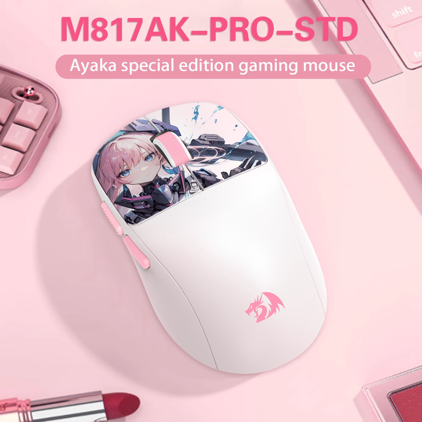 Redragon KLYAMOOR Pro Standard Ayaka Edition Gaming Mouse