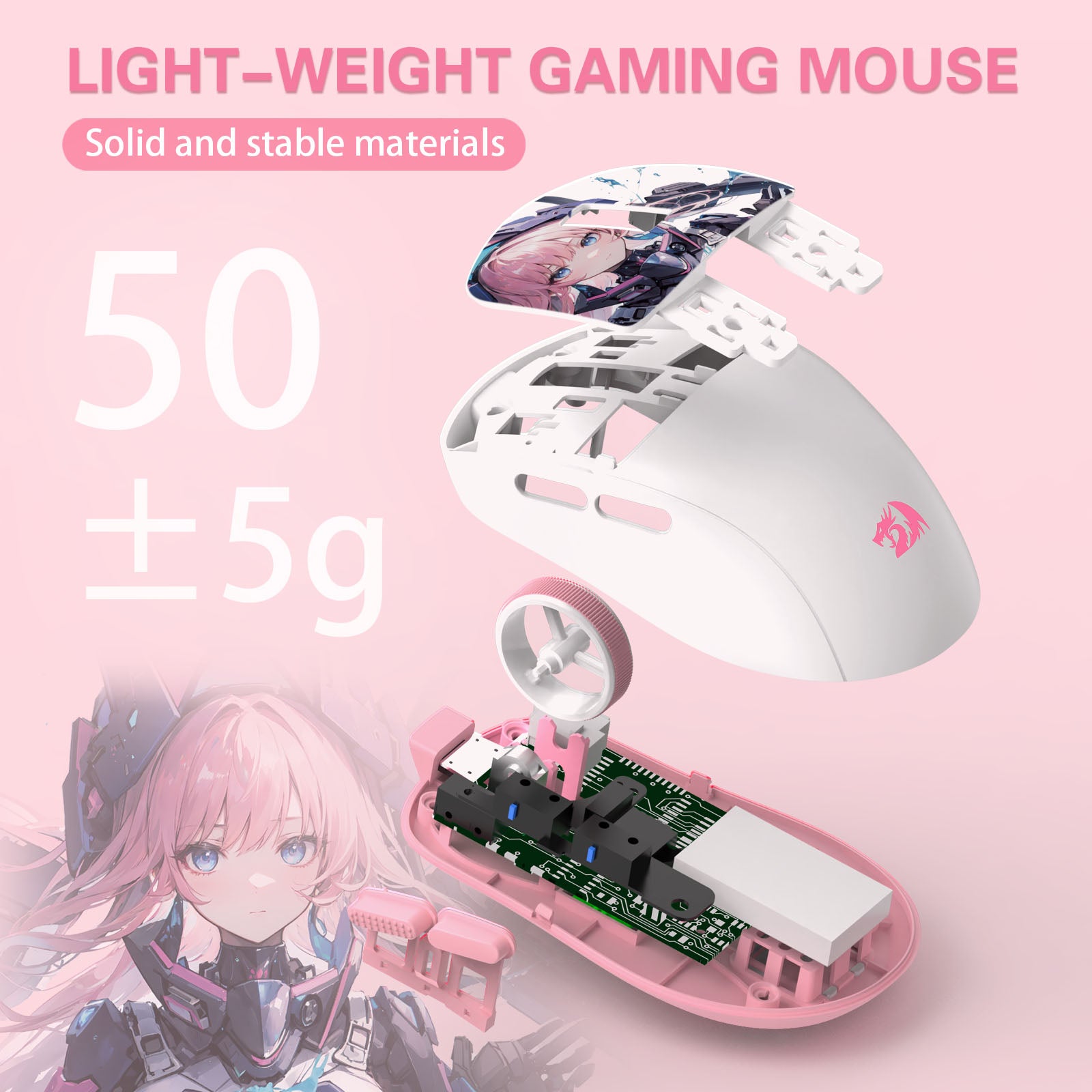 Redragon KLYAMOOR Pro Standard Ayaka Edition Gaming Mouse