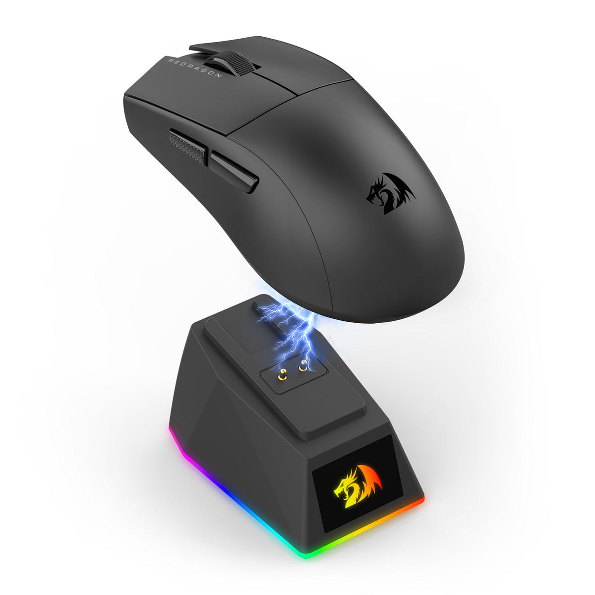Redragon K1ng Max 45000 DPI 3-Mode RGB Wireless Gaming Mouse