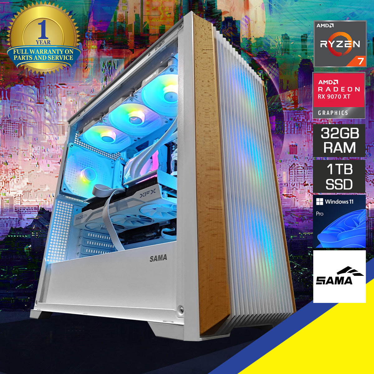 Optima Z60 White Desktop Gaming PC