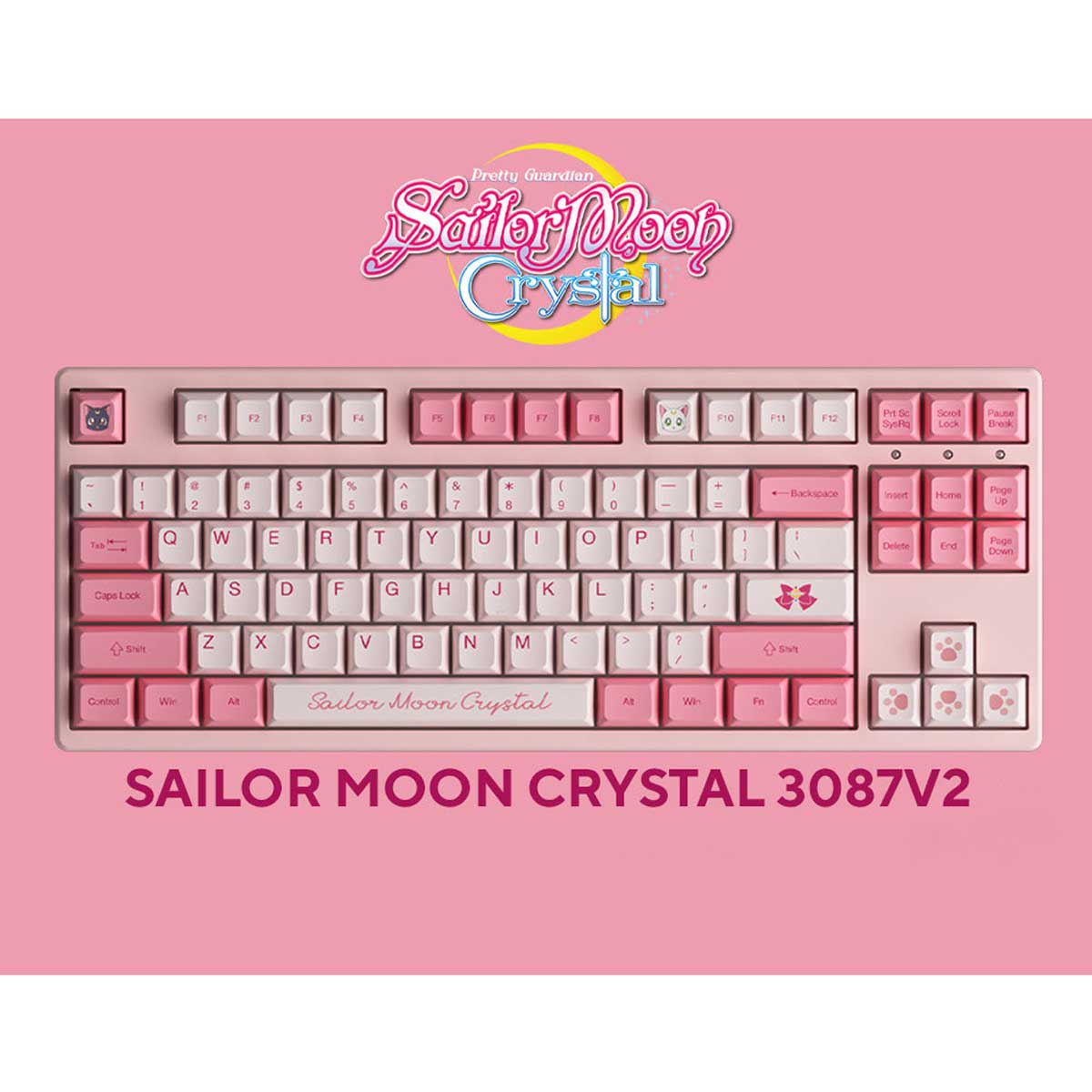 Akko Sailor Moon Crystal 3087V2 Wired Mechanical Keyboard | DataBlitz