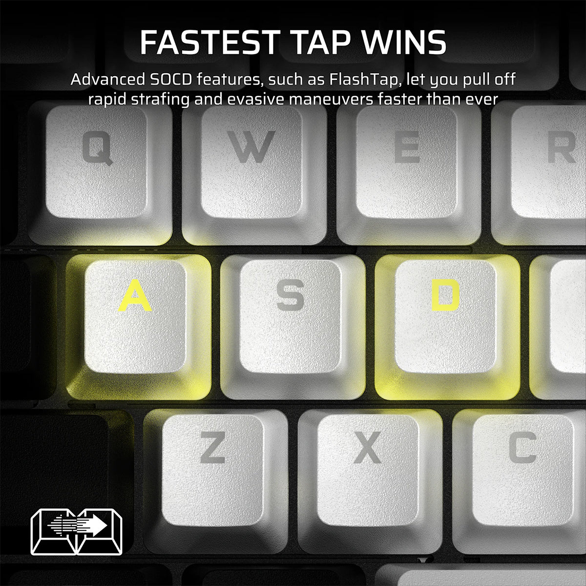 Corsair MAKR Pro 75 Hall Effect DIY Keyboard (Black) (MGX V2 Switch) (CH-91CE21G-NA2)