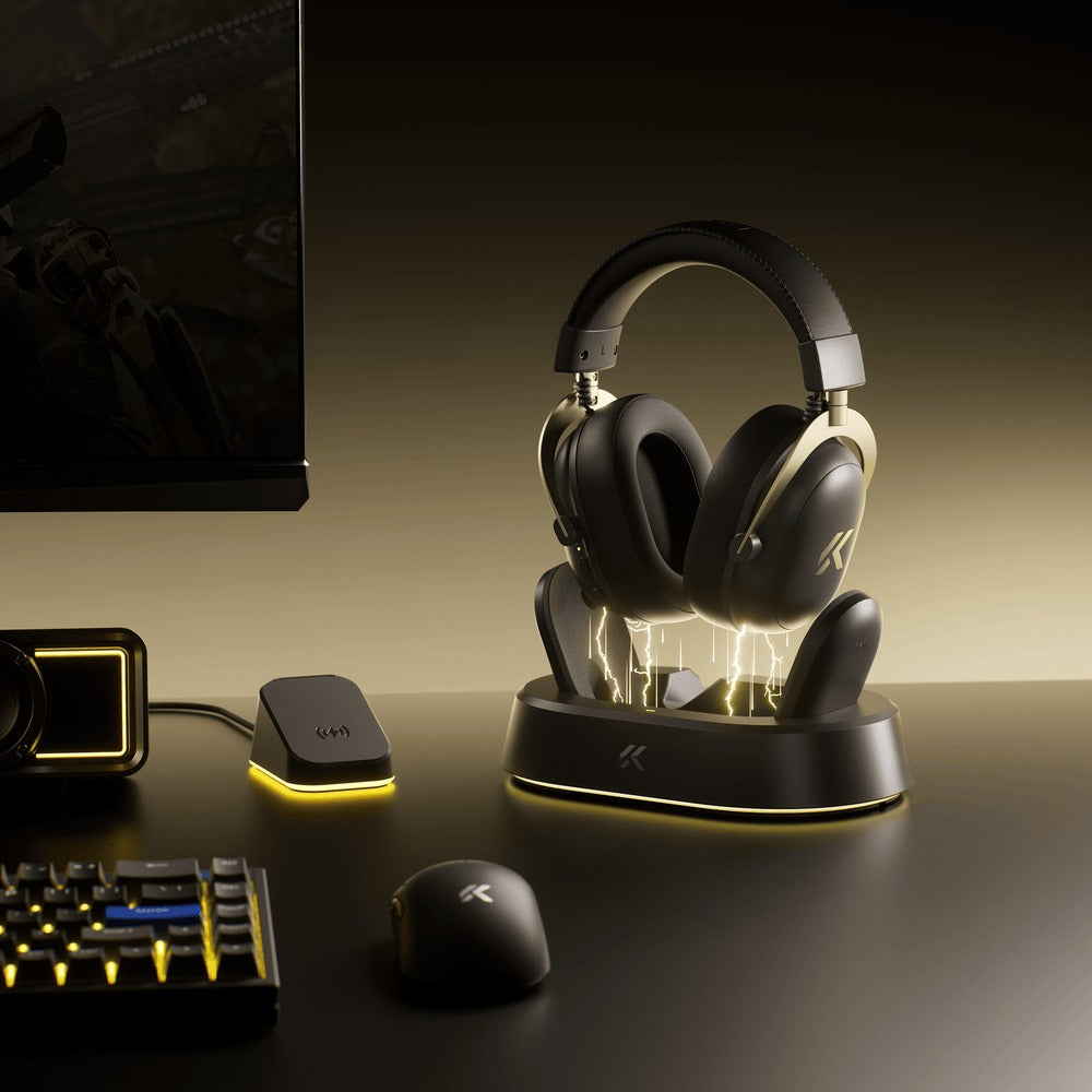 MCHOSE V9 Turbo RGB Wireless Gaming Headset 