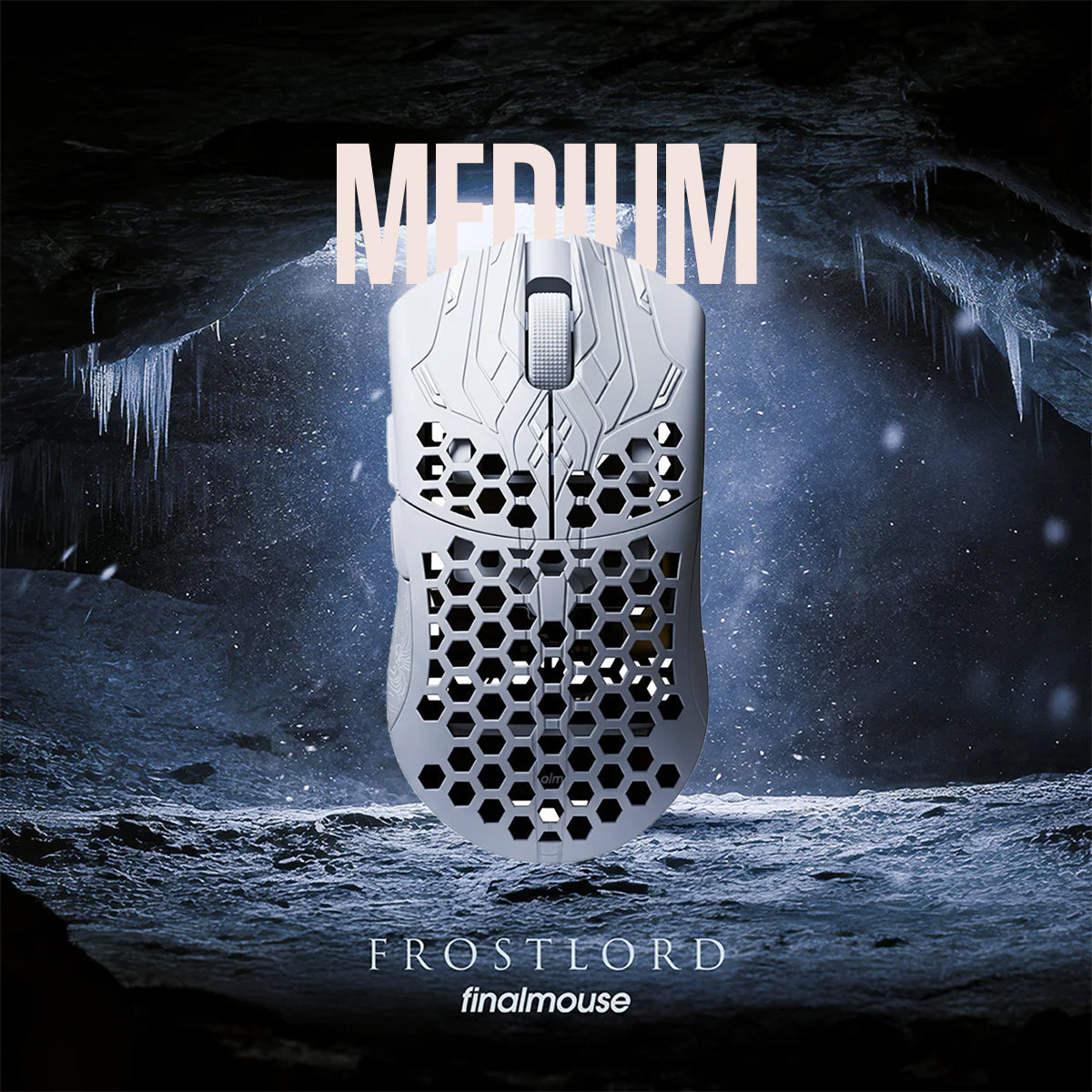Finalmouse ULX Frostlord Wireless Gaming Mouse (Small, Medium, Classic)