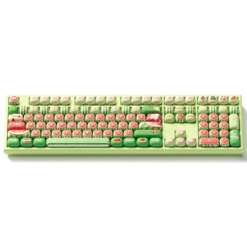 Akko x MonsGeek MG108B Watermelon Multi-Mode RGB Hot-Swappable Mechanical Keyboard