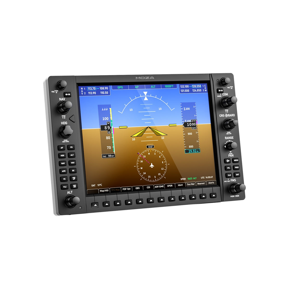 Moza Flight MGX1000 Instrumental Panel (AS024)