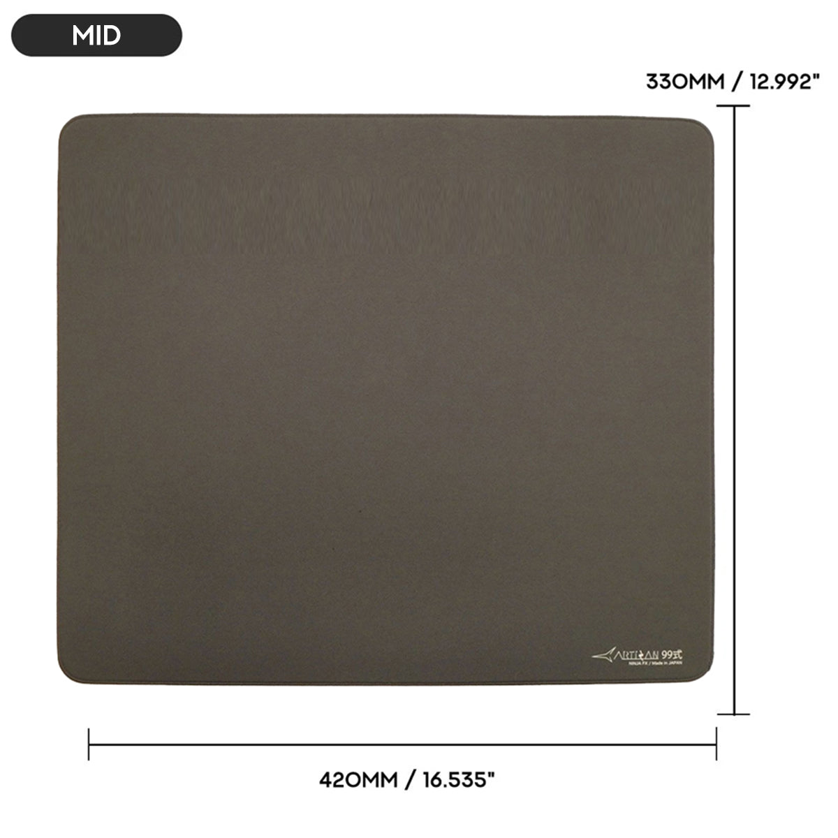 Artisan Ninja FX Type-99 Gaming Mousepad - Gray