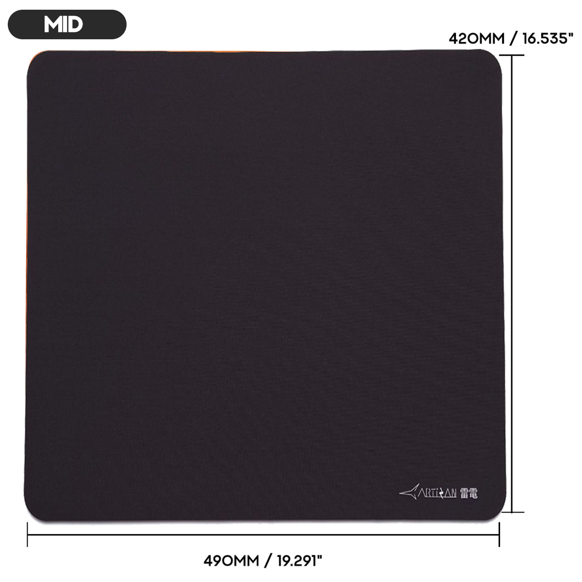 Artisan Raiden Classic Gaming Mousepad MID XL (Coffee Brown) 