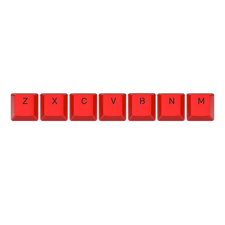 Royal Kludge PBT Dye Sublimation 7 Keys (Red) (Mini-18)