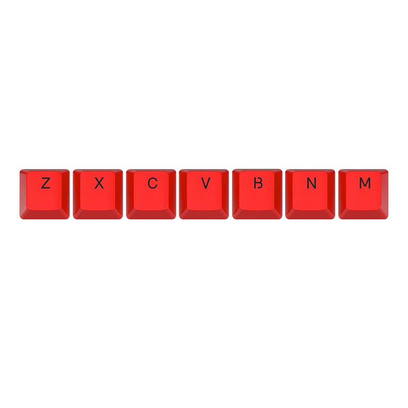 Royal Kludge PBT Dye Sublimation 7 Keys (Red) (Mini-18)