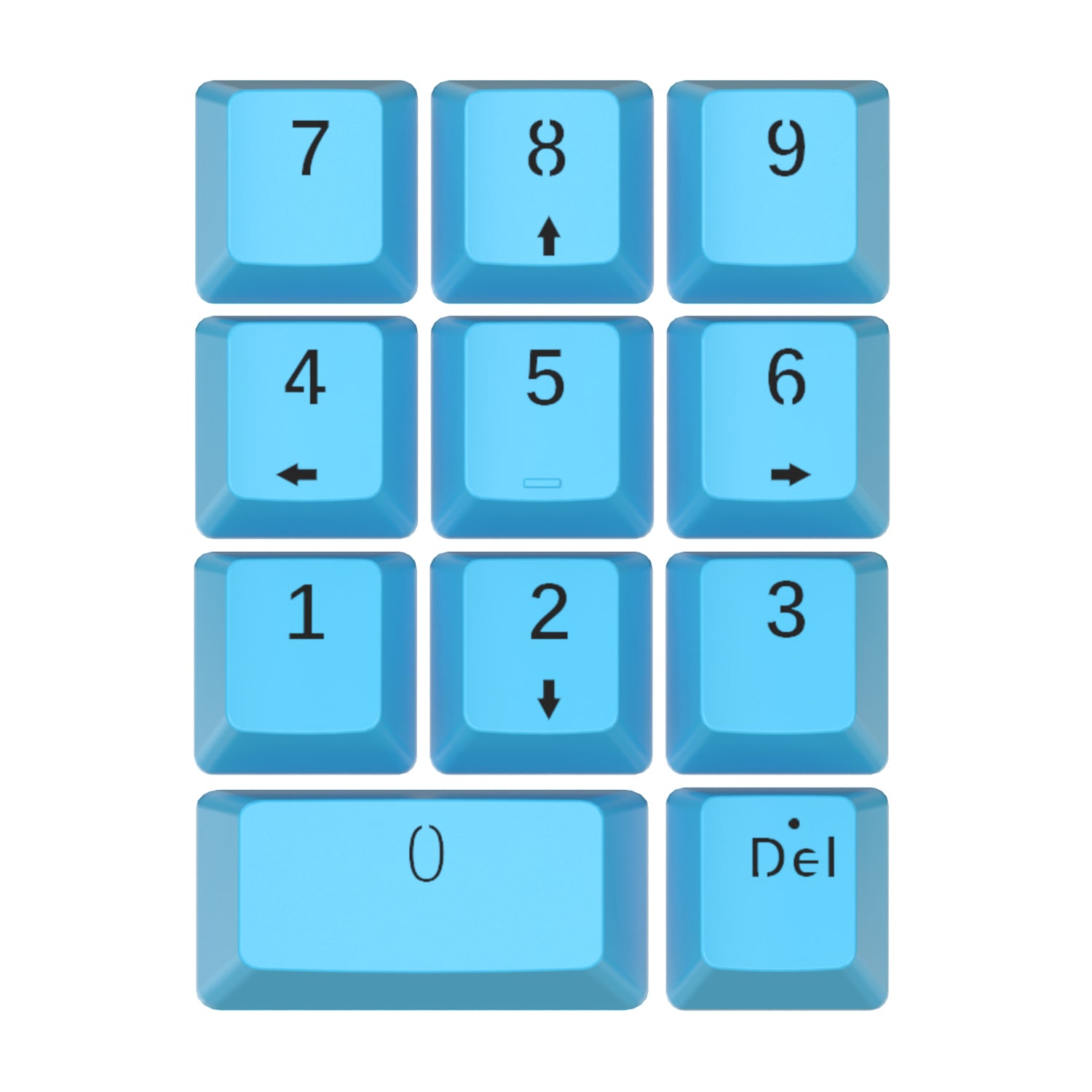 Royal Kludge PBT Dye Sublimation 11 Keys (Blue) (Mini-21)