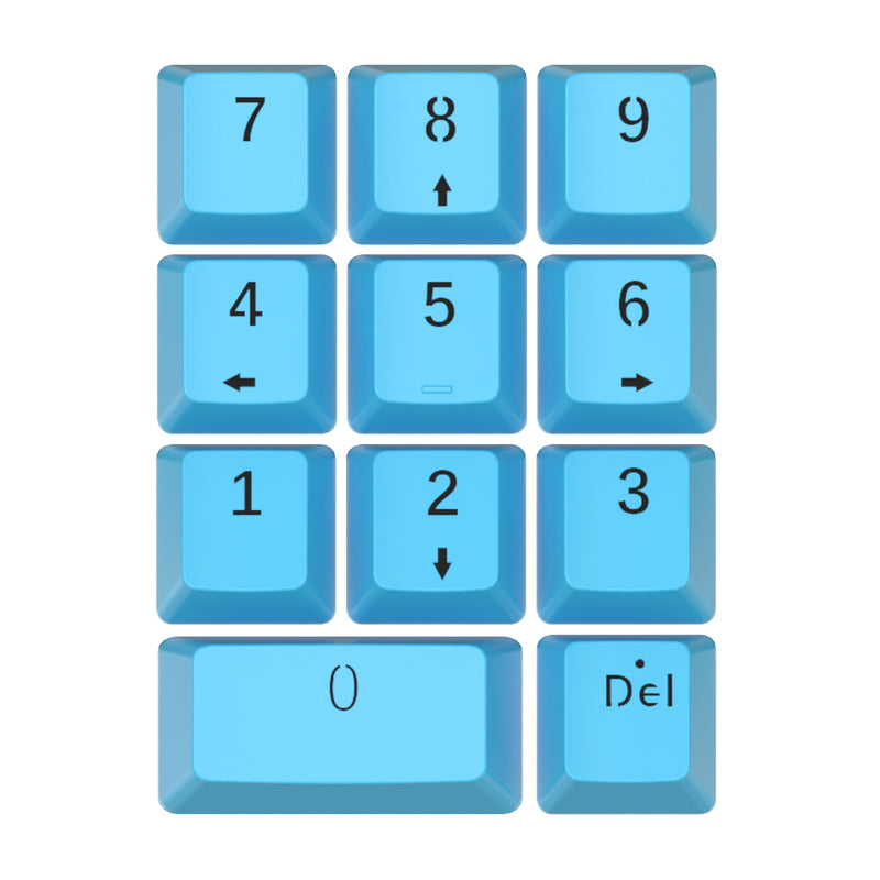 Royal Kludge PBT Dye Sublimation 11 Keys (Blue) (Mini-21)