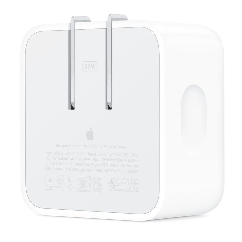 Apple 35W Dual USB-C Port Compact Power Adapter | DataBlitz